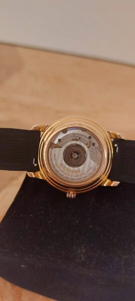 Carl F. Bucherer Archimedes automatic, Aur 18K, 48 h power reserve.