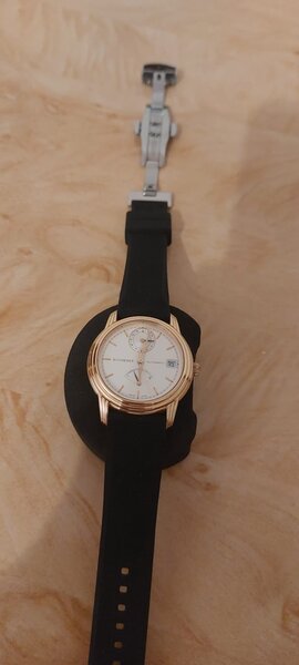 Carl F. Bucherer Archimedes automatic, Aur 18K, 48 h power reserve.